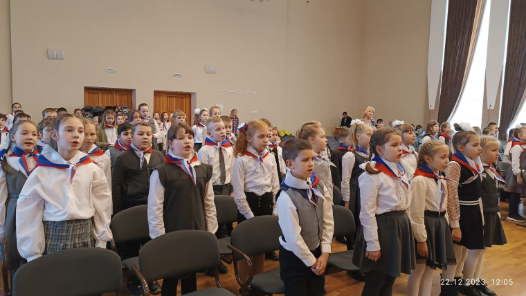 Посвящение в "Орлята России".